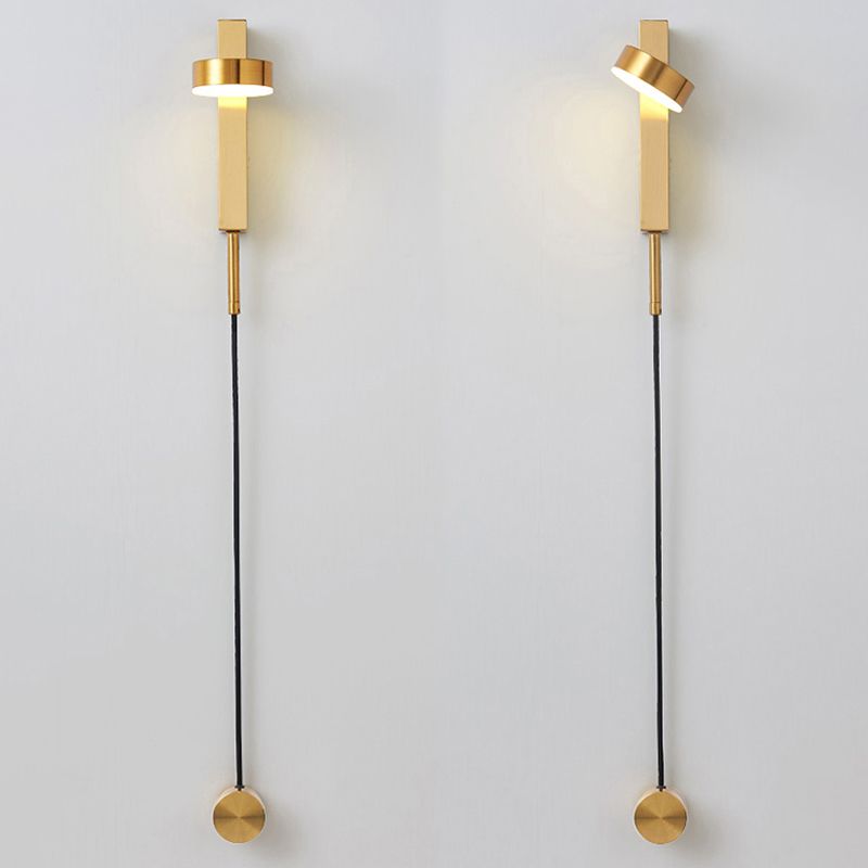 Runde Form Metallwand Licht moderner Stil 1 Lichtwandhalterung Licht