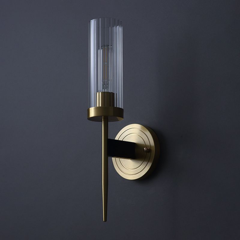 Unique Shape Wall Mount Light Fixture Modern Wall Mounted Lighting in Gold