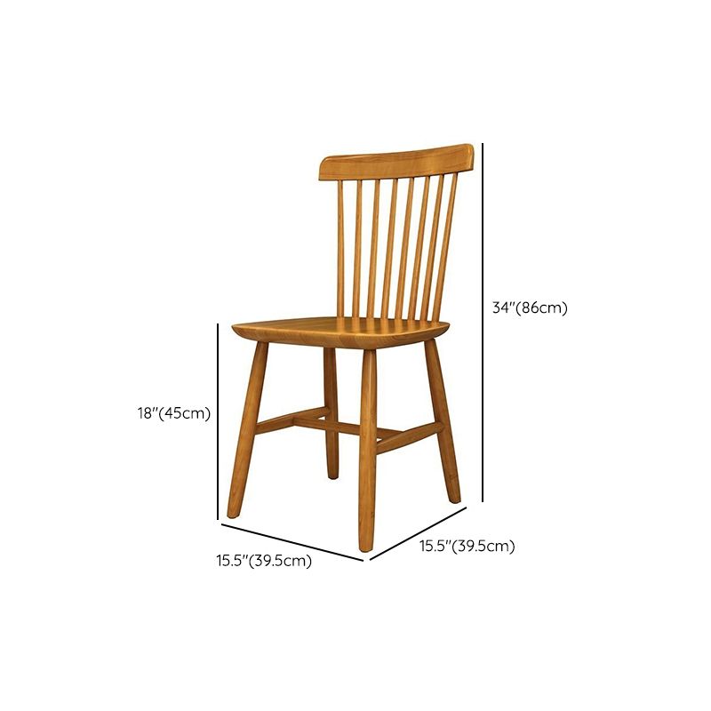 Round Dining Table Set with Wooden Chairs 1/2/5/11 Pcs Modern Solid Wood Dining Set