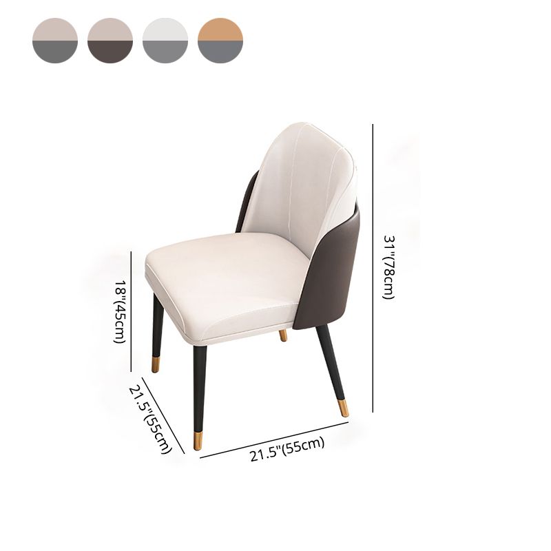 Juego De Sillas De Metal Estilo Escandinavo Sillas De Cocina Para Comedor Parsons