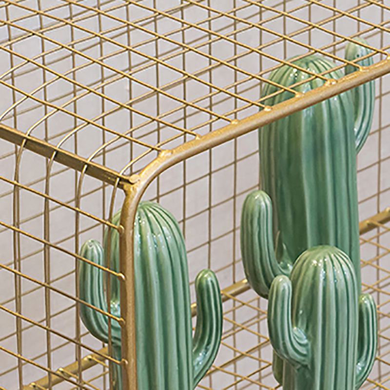 Metal Ladder Shelf Bookcase Glam Vertical Closed Back Book Shelf