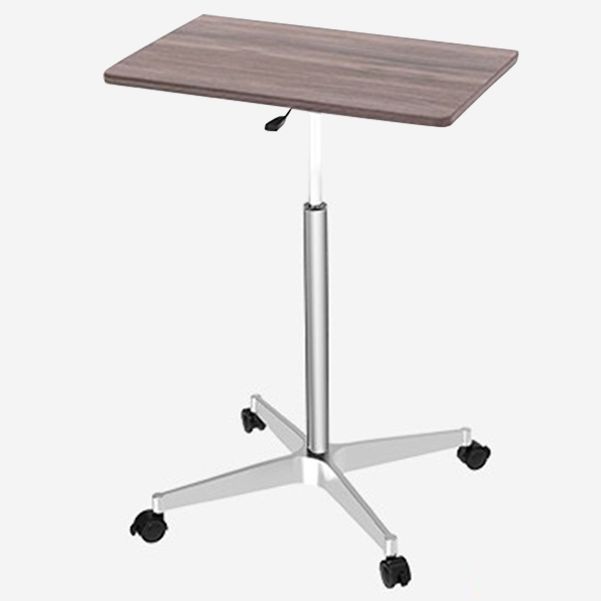 Rectangular Desk height adjustable Desktop Table Leg with Caster Wheels