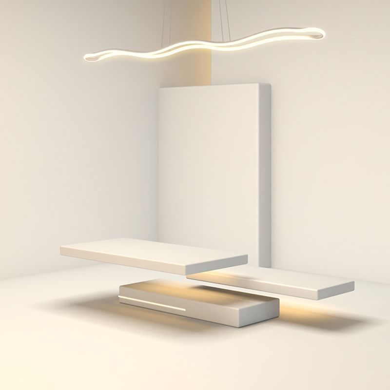 LED Island Light Dining Dining Room Kitchen Modern Simple Style Light