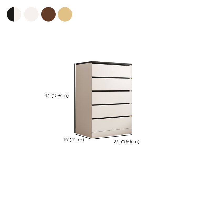 15.99-inch W Contemporary Storage Chest Manufactured Wood Dresser