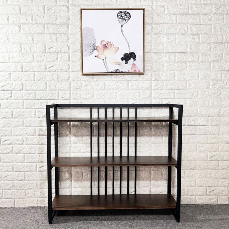 Mid-Century Modern Wood End Table Rectangle Console Sofa Table for Hall