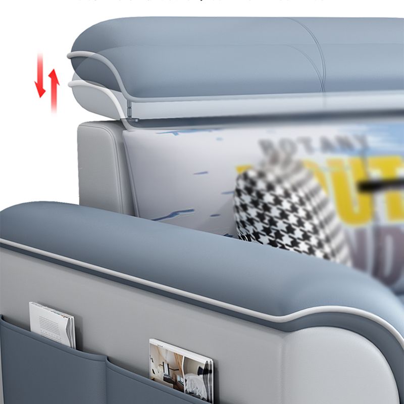 3-Seater L-Shape Right Hand Facing Storage Sectional Sofa with Chaise