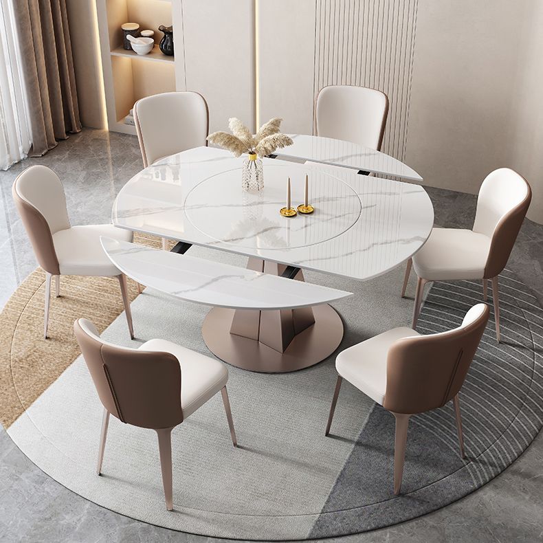 Modern 1/2/5/7 Pieces Dining Set Stone Dining Furniture Set for Dining Room