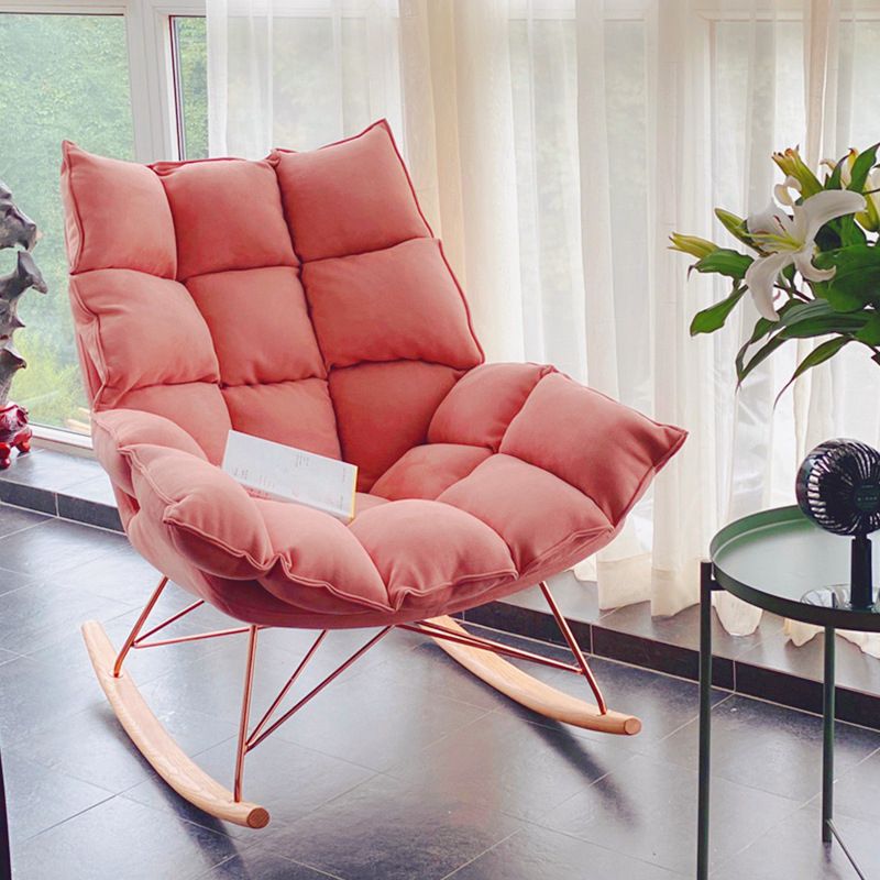 Light Luxury Modern Home Lazy Sofa Chair Leisure Chaise Rocking Chair