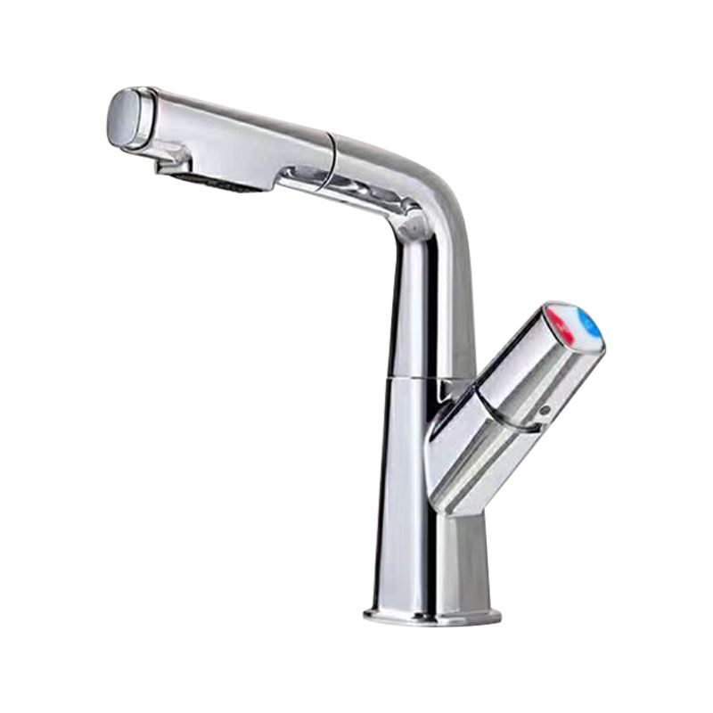 Rotatable Modern Sink Faucet Knob Handle Faucet for Bathroom