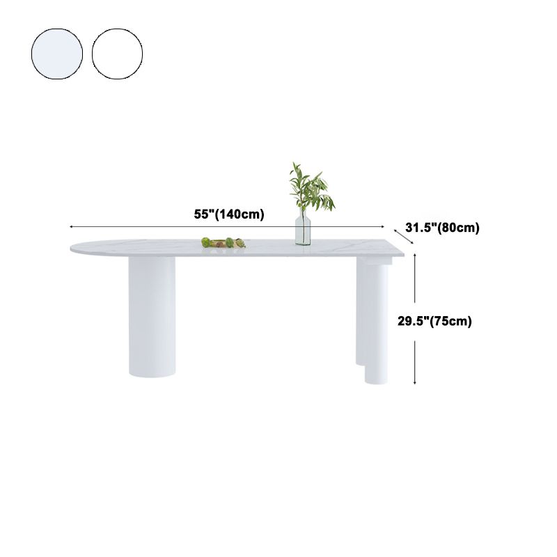 Glam Style Sintered Stone Dining Set 1/4/5 Pieces Dining Set for Dining Areas