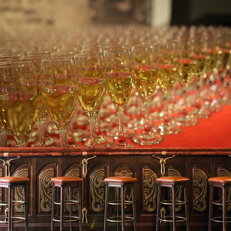 Wine Wall Mural Modern Environment Friendly Photography Decoration for Bar