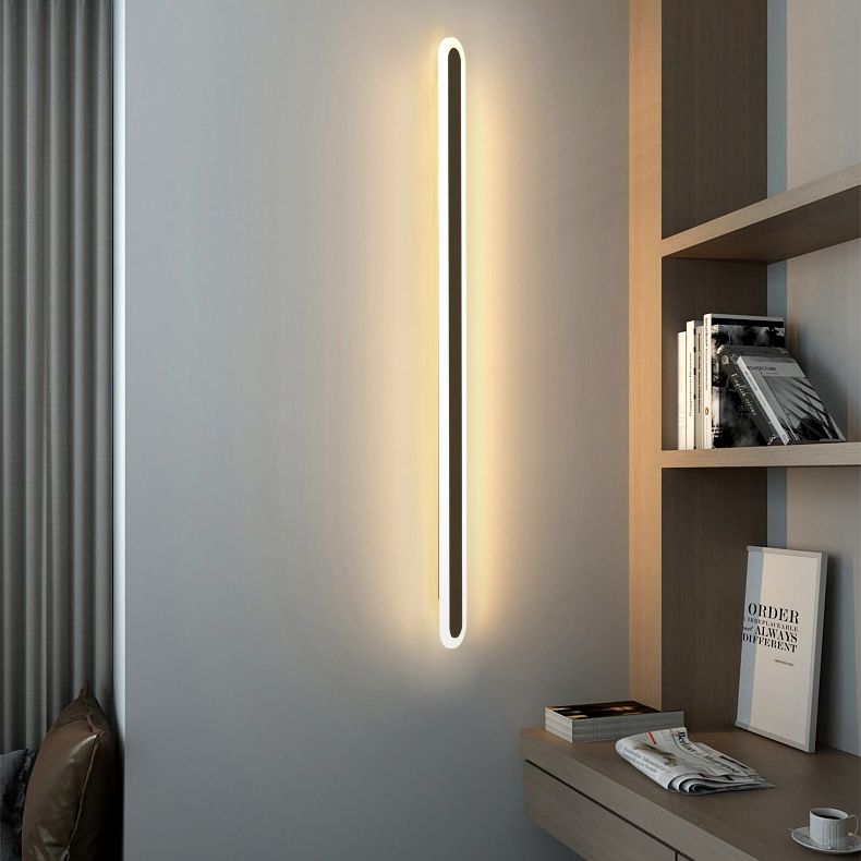 LED -Wandmontage Leuchte postmoderne Acryllinie -Wandleitungsleitung