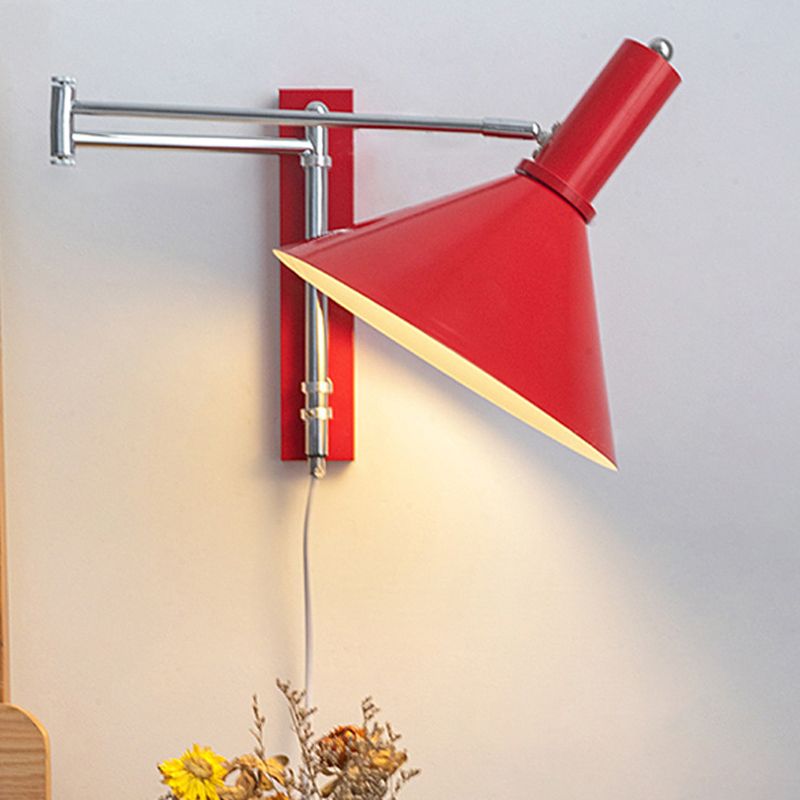 Metal Shade Wall Light Fixture Modern Wall Light Sconce for Bedroom