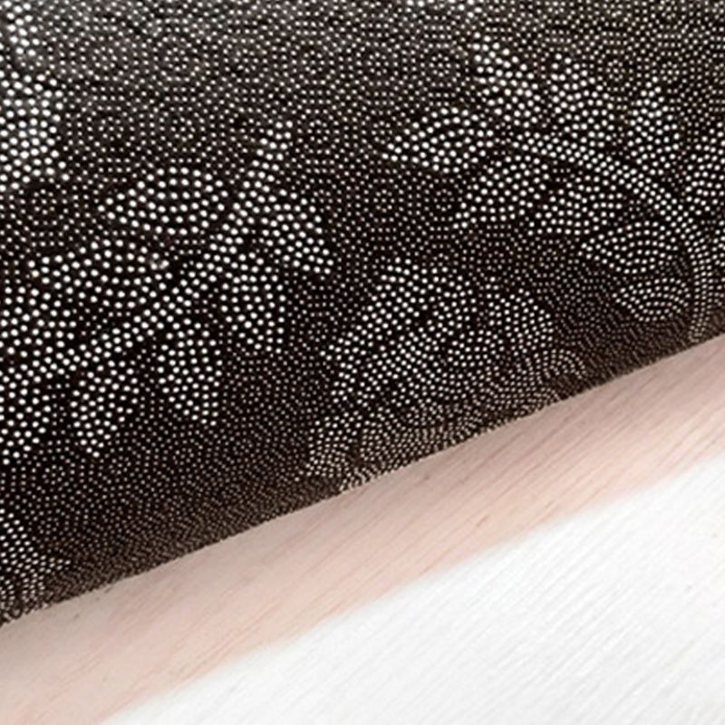 Beige Abstract Color Lump Rug Polyetser Modern Rug Stain Resistant Rug for Living Room