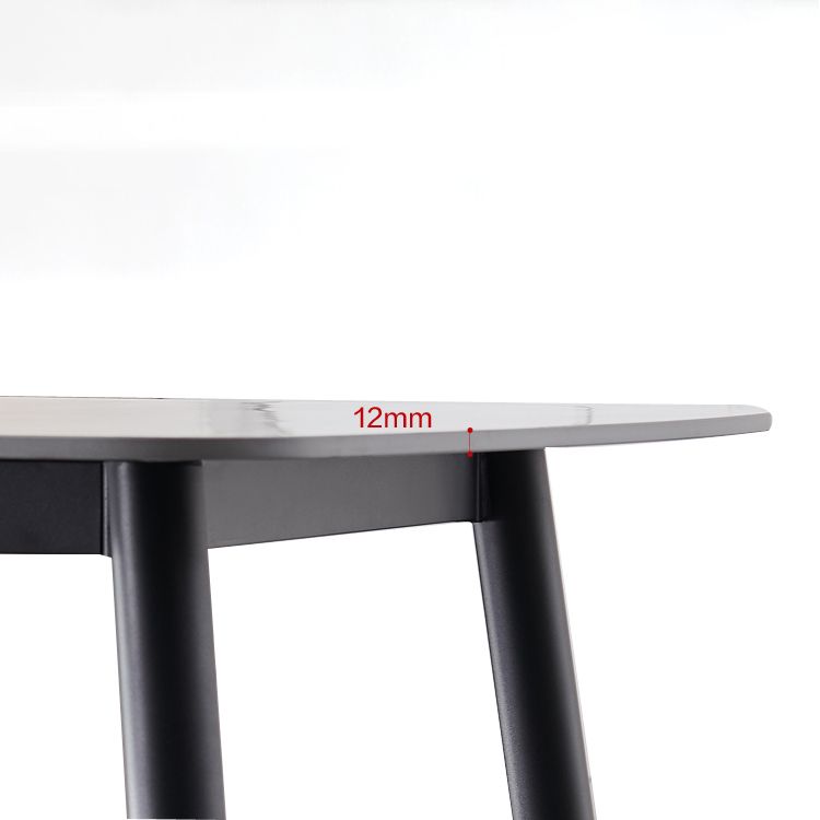 Modern Sintered Stone Dining Table Set 1/4/5/7 Pieces Dining Set for Home