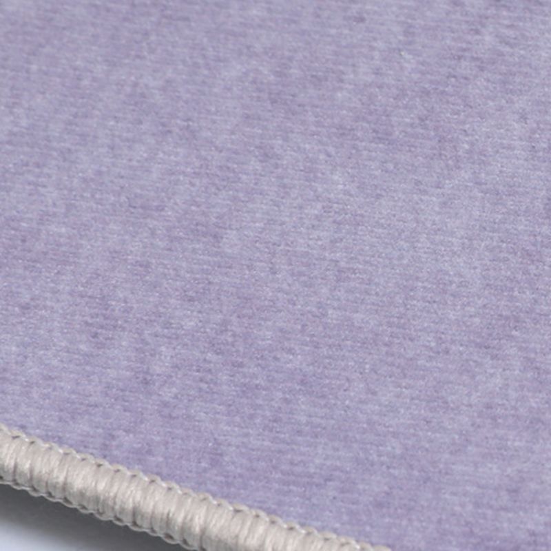 Purple Nordic Rug Polyester Contrast Color Indoor Rug Stain Resistant Rug for Living Room