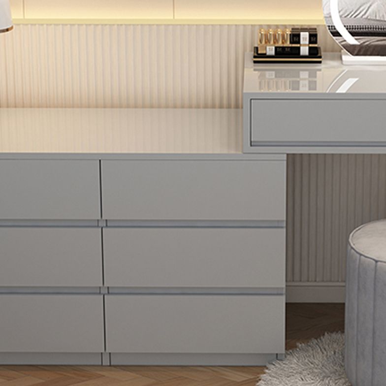 Contemporary Simple Vanity Make up Dressing Table with Storage Drawers