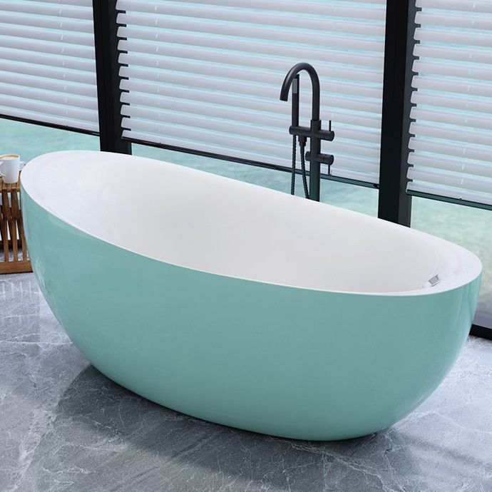 Bathroom Modern Single Slipper Bathtub Stand Alone Acrylic Bath Tub