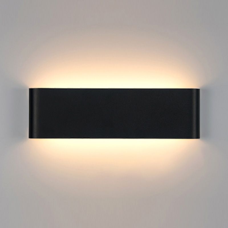 Aparte de pared de estilo simple Rectángulo de pared de pared aplastante para dormitorio