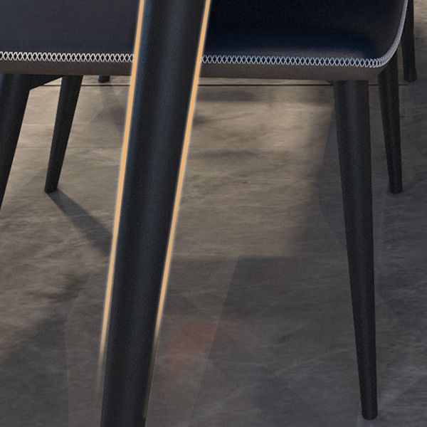 Contemporary Style Dining Table Rectangle Dining Room for Kitchen Home