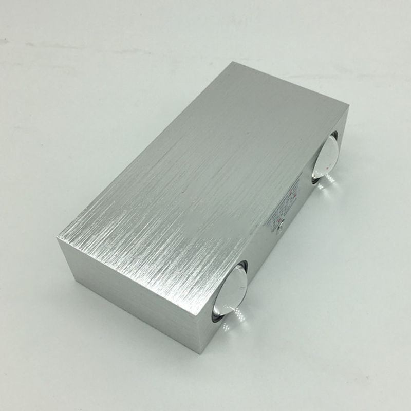 Modern Style Rectangular LED Wall Lamps Metal 4-Light Wall Lighting Ideas