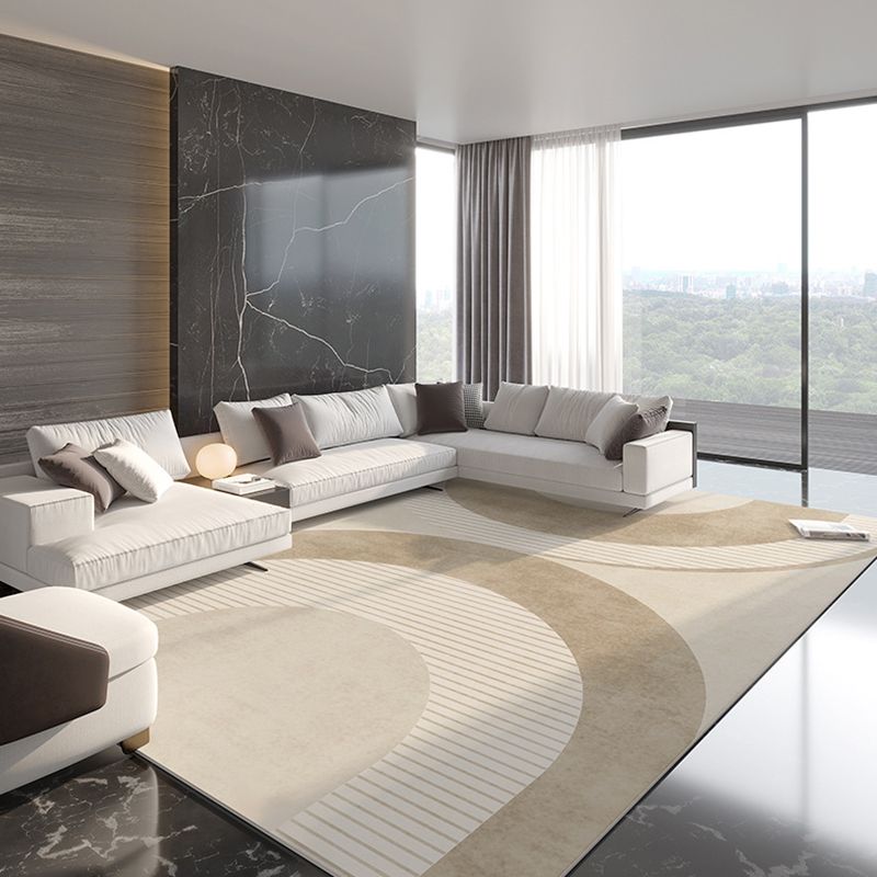 French Minimalist Rugs Indoor Rugs Non-slip Carpet for Bedroom and Living Room