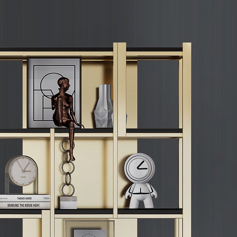 11.81 "W 78.74" H Bücherregal Open Rücken -Glam -Stil für Lernraum Home Office