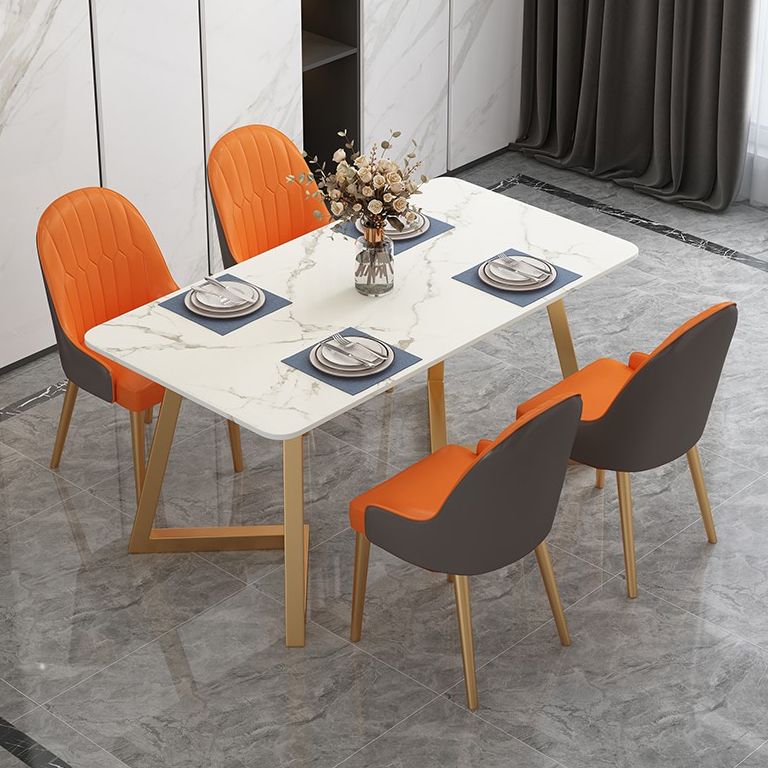 Traditional Luxury Rectangle Dining Table Double Pedestal Furniture for Indoor