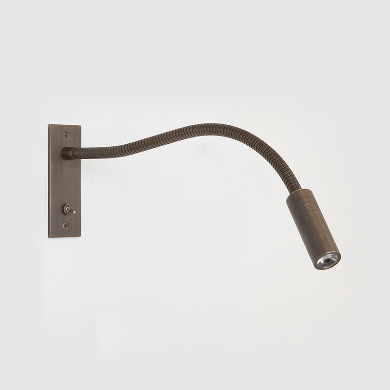 Modern Simple Metal Wall Light Cylinder Shape Adjustable LED Wall Lamp for Bedroom