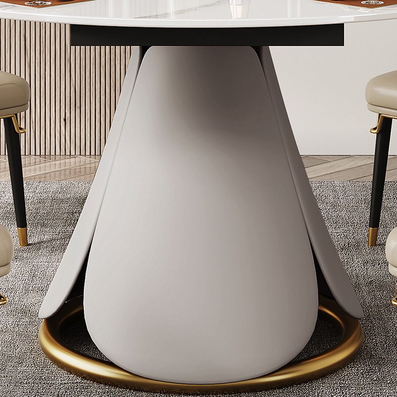 Modern Style Dining Round Table Dining Stone Table for Kitchen