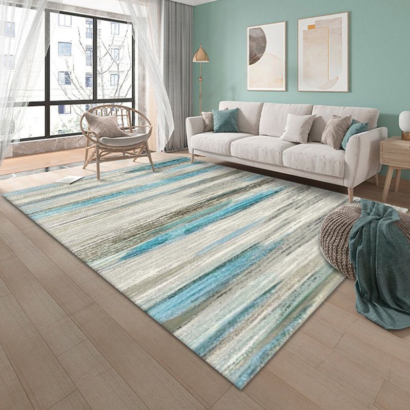 Modern Abstract Patroon Tapijt Polyester Gebied Rug Stain Resistent gebied Rug voor woonkamer