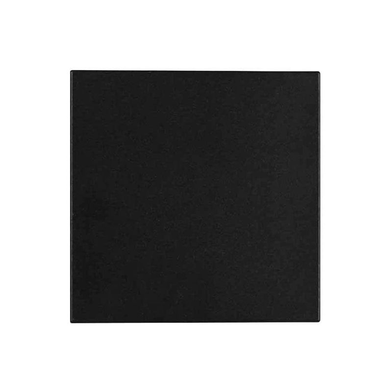 Geometric Shape Wall Lamp Modern Style Metal 1 Lights Wall Light in Black