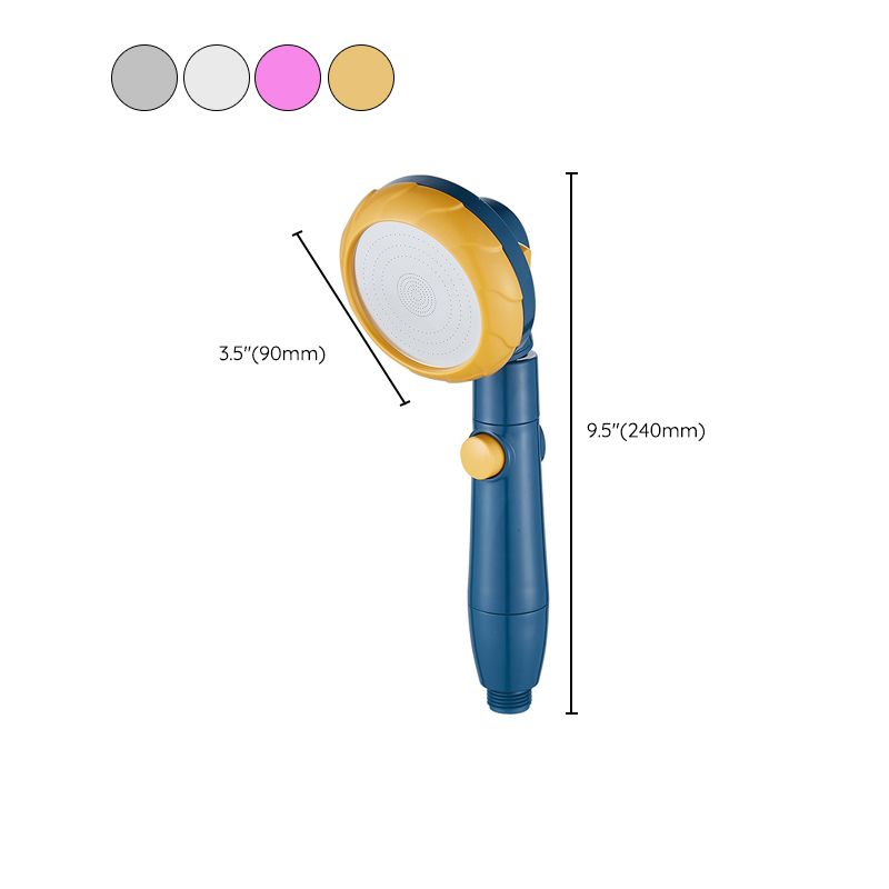 Modern Adjustable Shower Head Plastic Bathroom Handheld Shower Head