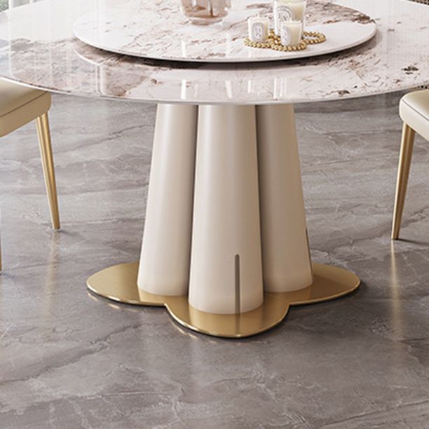 Glam 1/3/4/5/7 Pieces Dining Sets Round Dining Room Table Set