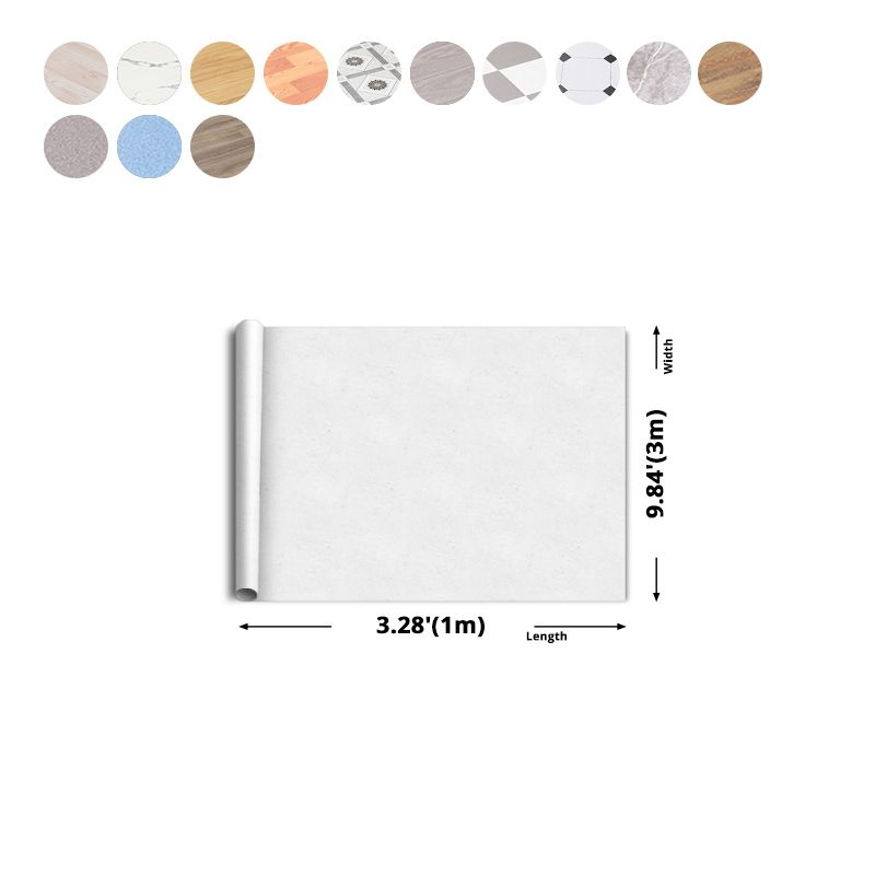 Vinyl Flooring Self Peel and Stick Fire Resistant Waterproof