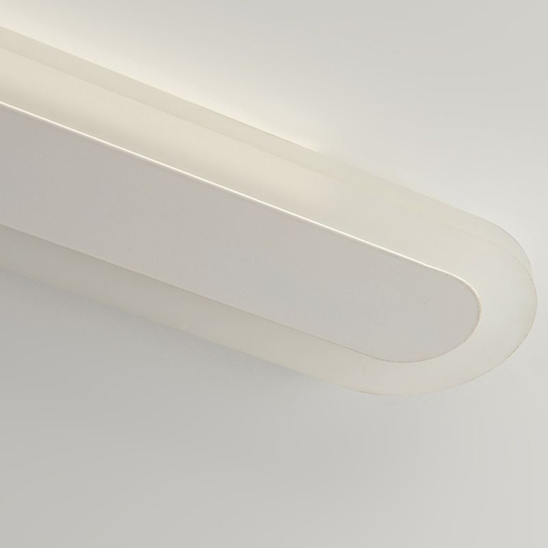 Iluminación de pared de forma lineal de metal Luz de luz de pared de luz simple moderna