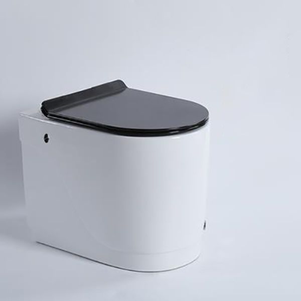 Floor Mounted Toilet One-Piece Toilet ABS Contemporary Flush Toilet