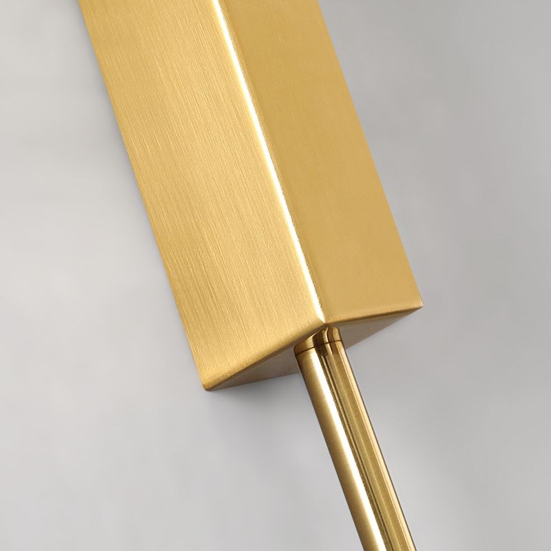 Round Shape Metal Wall Light Modern Style 1-Light Wall Light Sconce