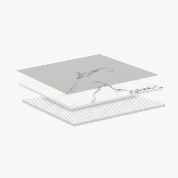 Dining Room Sets Contemporary with Sintered Stone Table and Cushion Chairs