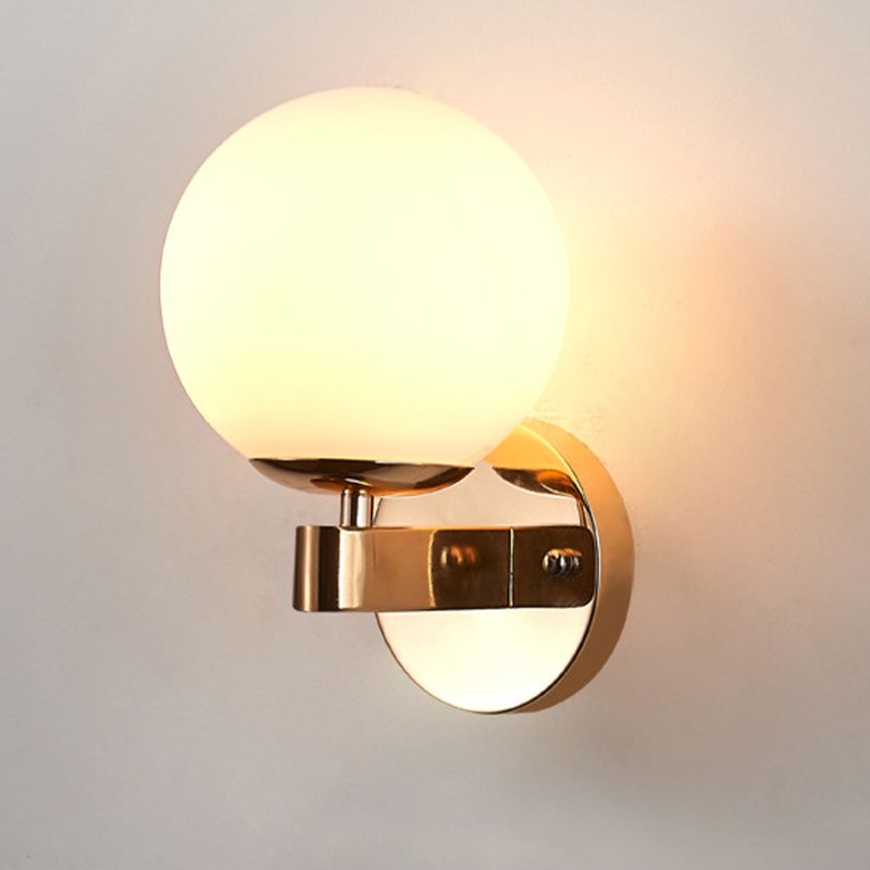 Glaskugel Wandleuchte moderne Stil 1 Lichtwandmontierte Leuchte