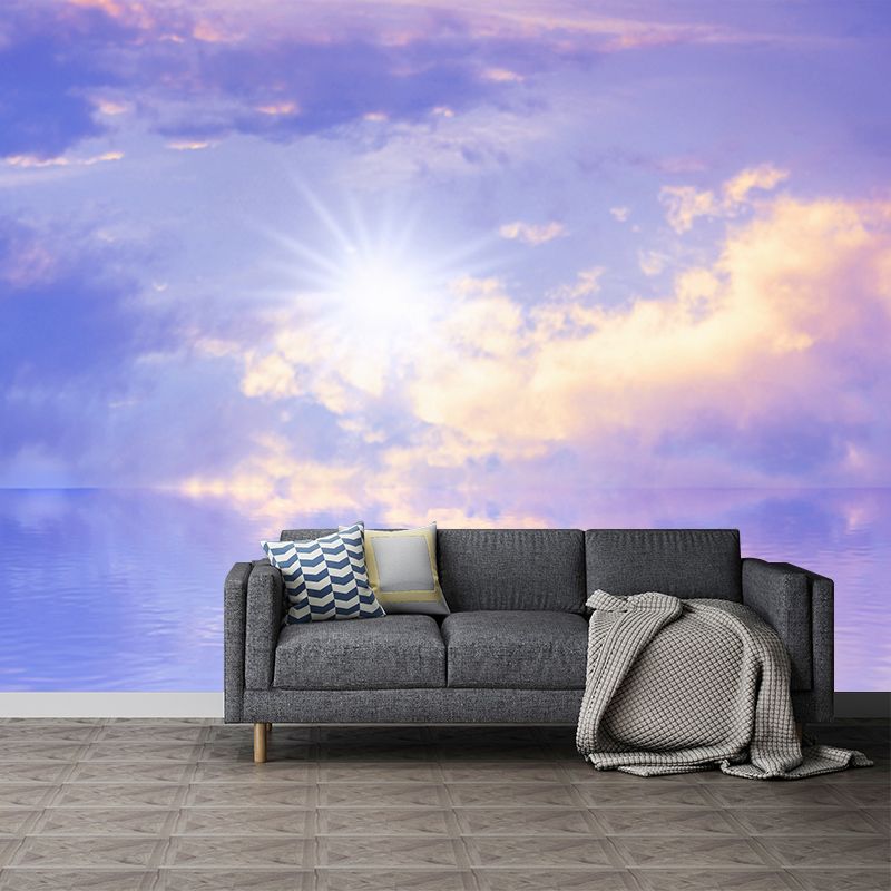 Colorful Sky Photography Stain Resistant Mural Wallpaper Indoor Wall Mural