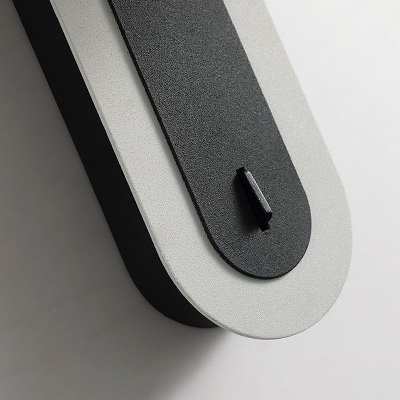 Minimalisme rotatif lampe murale à LED cylindrique