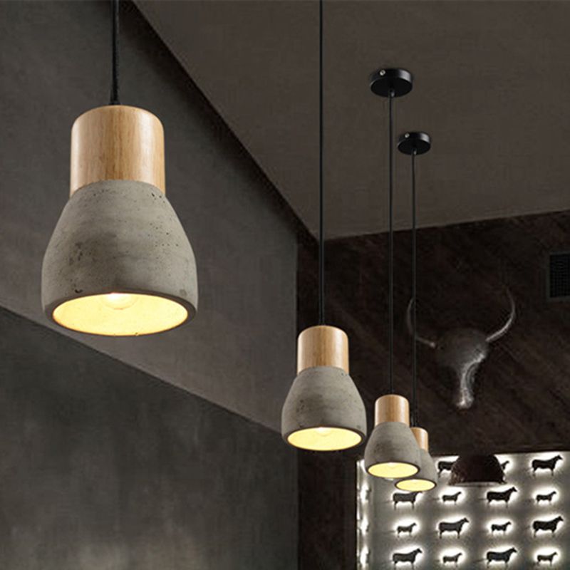 Lampada a ciondolo a testa di stile semplice moderno per soggiorno per la camera da letto del soggiorno