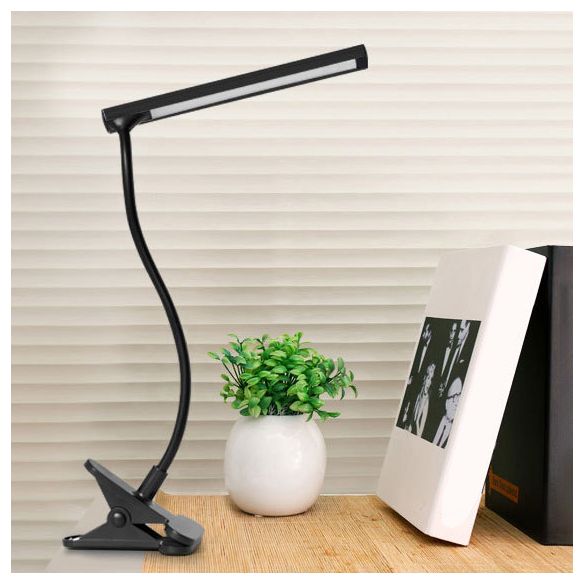 1 Light Linear Nightstand Lamps Modern Table Lamps Metal Night Table Lamps