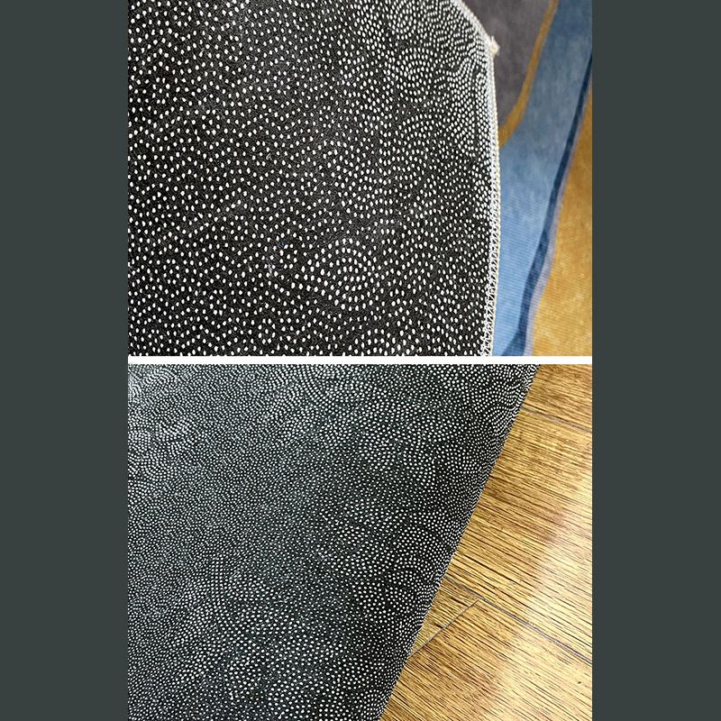 Modern Indoor Rug Minimalist Geometry Pattern Rug Polyester Stain Resistant Carpet for Living Room