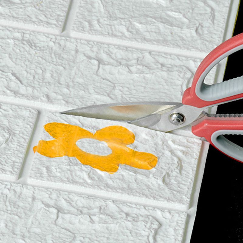 Industrial Wall Paneling Peel and Stick Wood Effect Design Waterproof Foam Wall Paneling