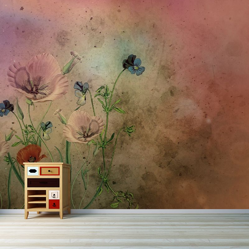 Modern Style Mural Wallpaper Scenery Environment Friendly Bedroom Wall Mural