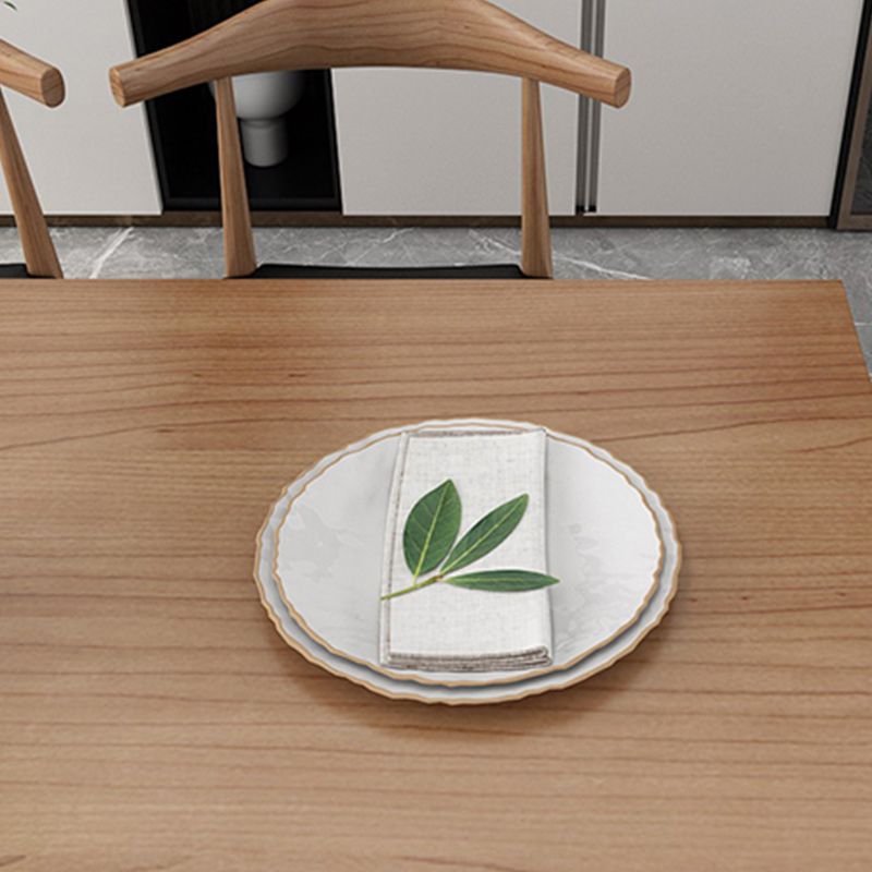Modern 1/5 Pieces Dining Set Rectangle Wood Dining Table for Kitchen