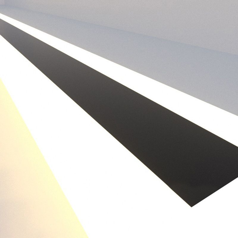 LED Vanity Lighting Modernism Black Metal Bath Light for Bathroom