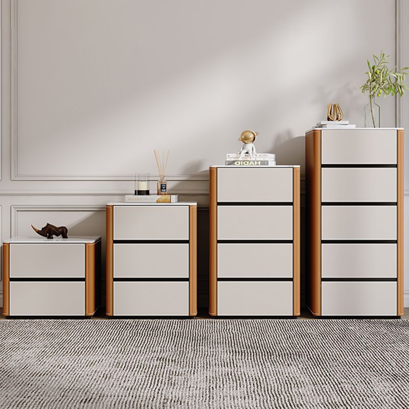 Modern Storage Chest Dresser Stone Storage Chest with 2/3/4/5 Drawers
